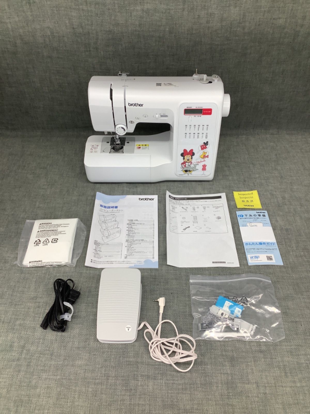 新品未開封　ディズニーbrotherコンピューターミシンK1114-MK 新品未開封 ディズニーbrotherコンピューターミシンK1114-MK 【公式通販】