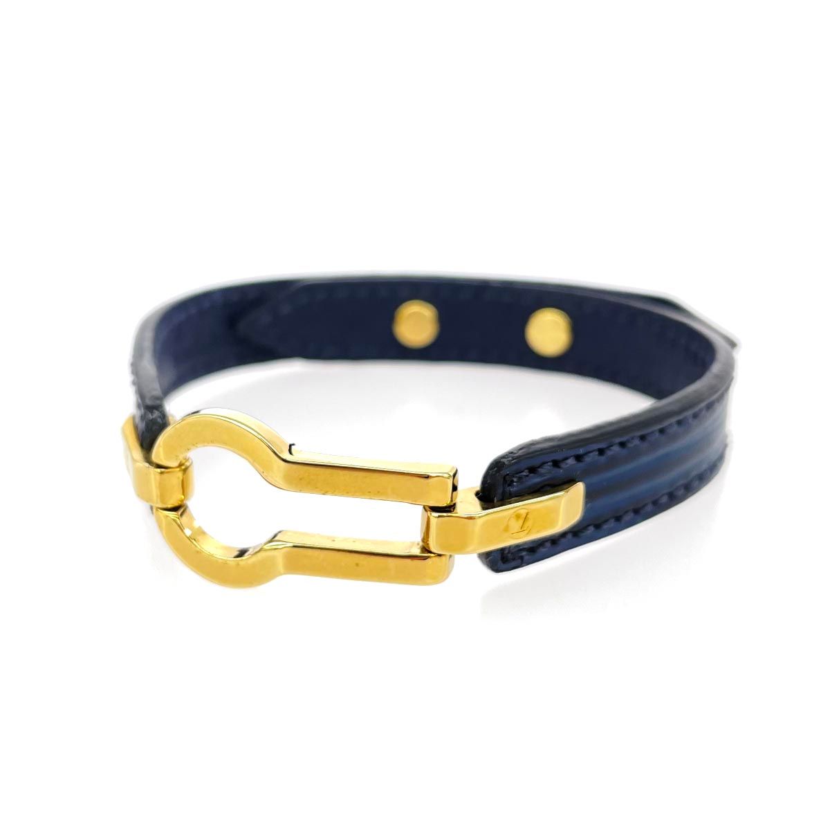 LOUIS VUITTON ルイヴィトン ブレスレット エピ  スペイン製    ネイビー ユニセックス / 240001134451 LOUIS VUITTON レザー ブレスレット ブルー 【公式通販】