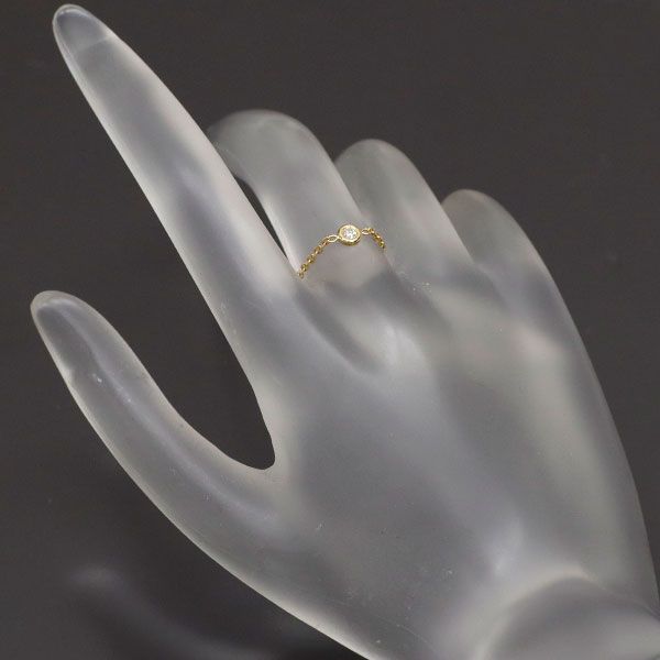 ディオール K18YG ダイヤモンド リング ミミウィ ミミウィ