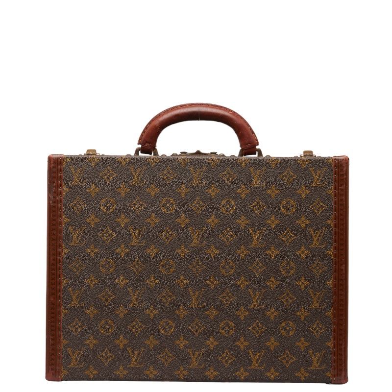 ルイ ヴィトン モノグラム コトヴィル 40 ブリーフケース アタッシュケース M21424 ブラウン PVC レザー レディース LOUIS VUITTON【1-0147064】