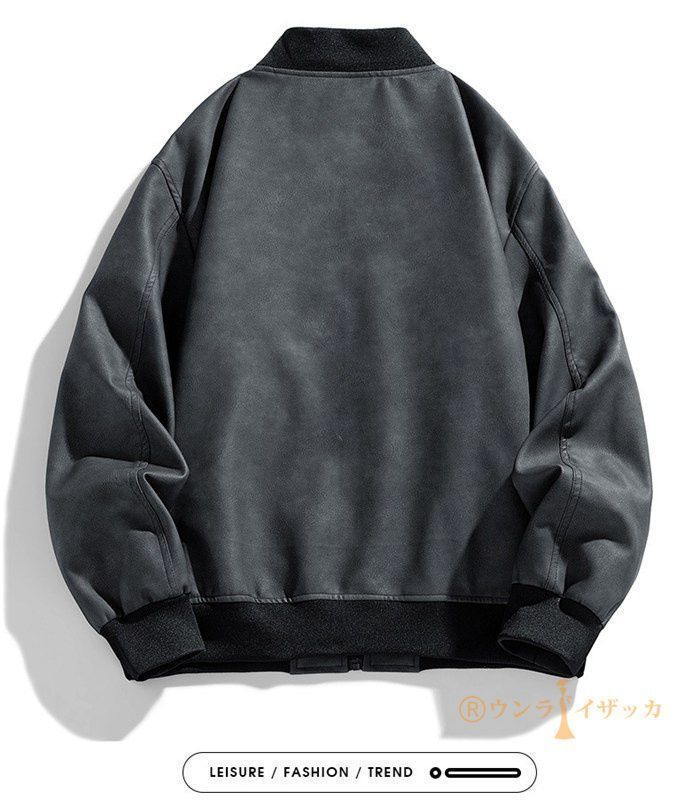 レザージャケット メンズ ライダースジャケット 革ジャン 秋物