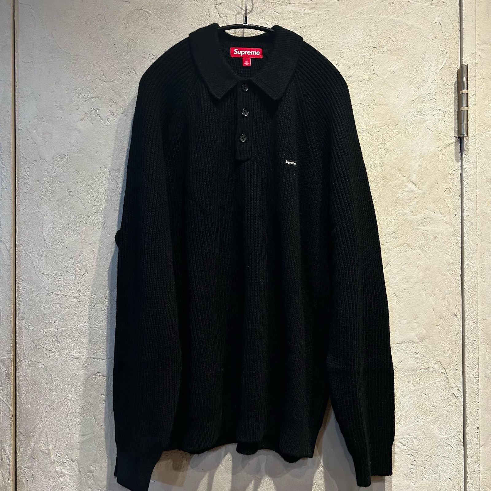 SUPREME シュプリーム 24AW small box logo polo sweater ポロニット