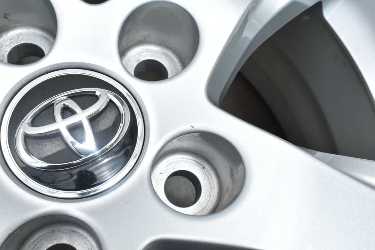 ③美品 30アルファード/ヴェルファイア 6.5J +33 ホワイトリボン