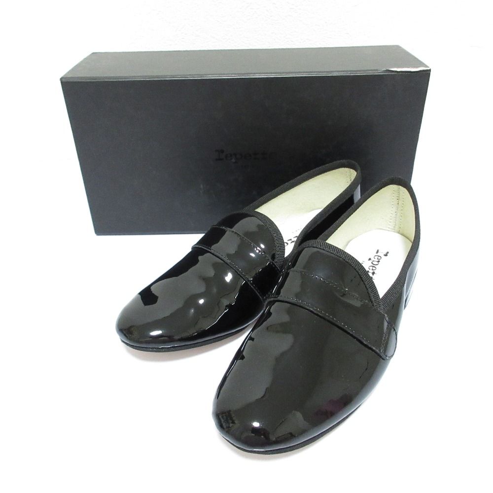 定番♡レペット Michael マイケル エナメルローファー パテントレザー