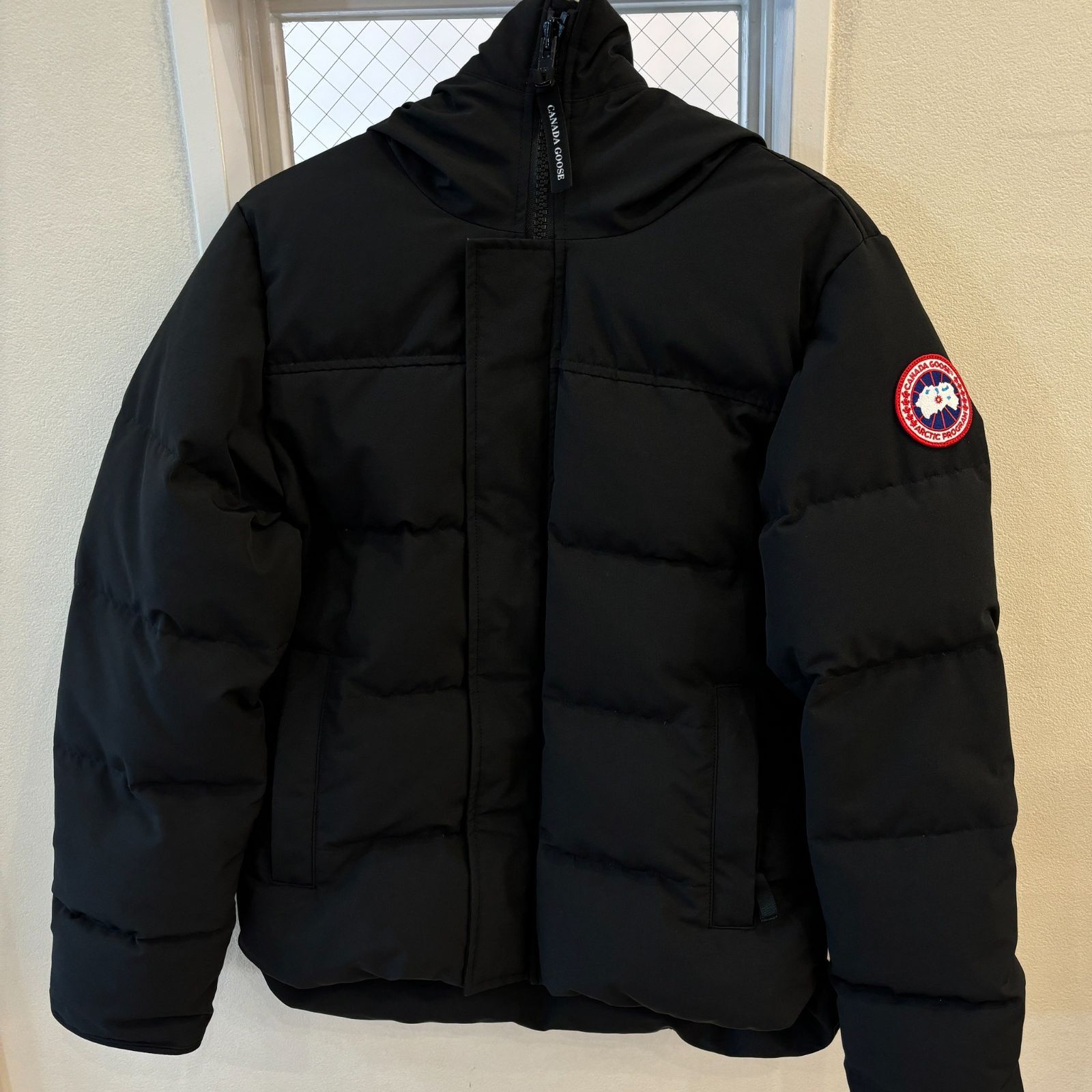 ΩNA3879 CANADA GOOSE カナダグース ダウンジャケット 2080M マクラミン ブラック 黒 Ｓサイズ メンズ