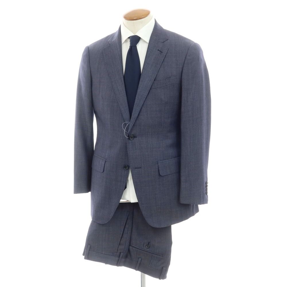 エストネーション ネイビー ウール スーツ 中古】エストネーション  