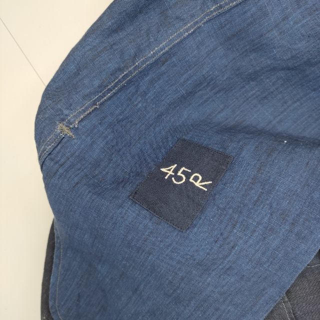 リネンのジョッパン インディゴ
