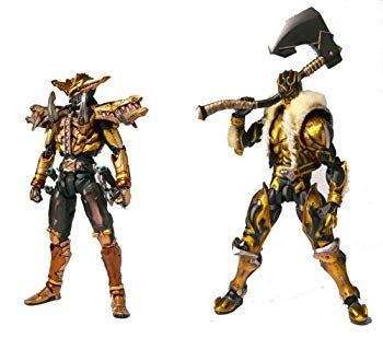 【中古】(未使用･未開封品)　S.I.C. VOL.48 仮面ライダーガオウu0026キンタロスイマジン ar3p5n1
