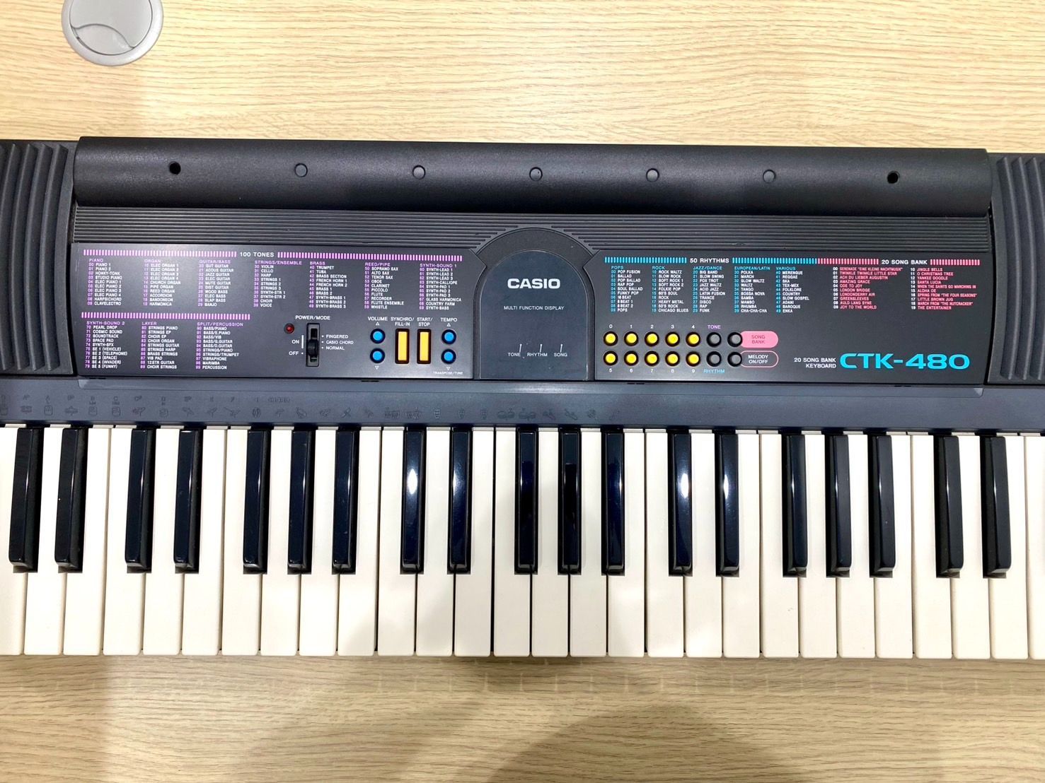 CASIO CTK-480 電子キーボード - メルカリ