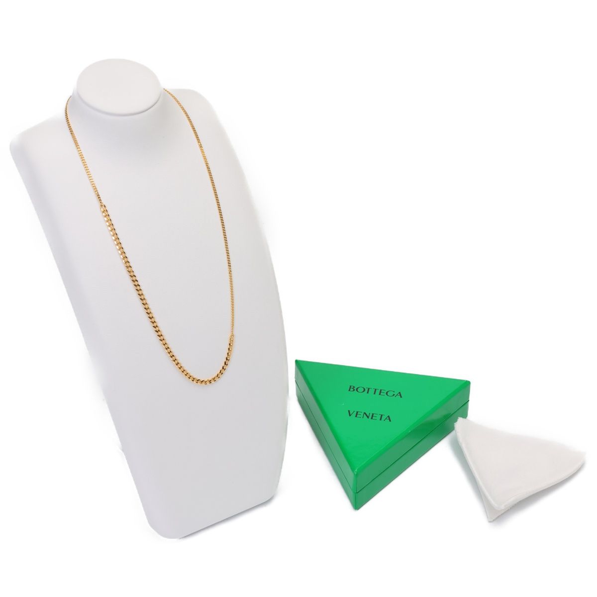 【BOTTEGA VENETA】スターリングシルバー チェーン ネックレス ボッテガヴェネタ/BOTTEGA VENETA チェーン ネックレス