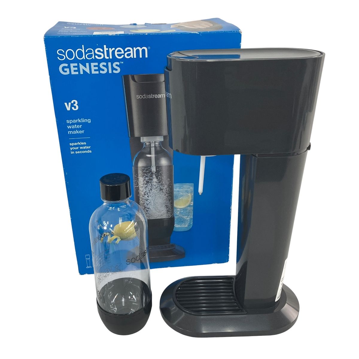 SodaStream GENESIS ジェネシス v3 ソーダマシン 炭酸水メーカー ソーダストリーム N9932359