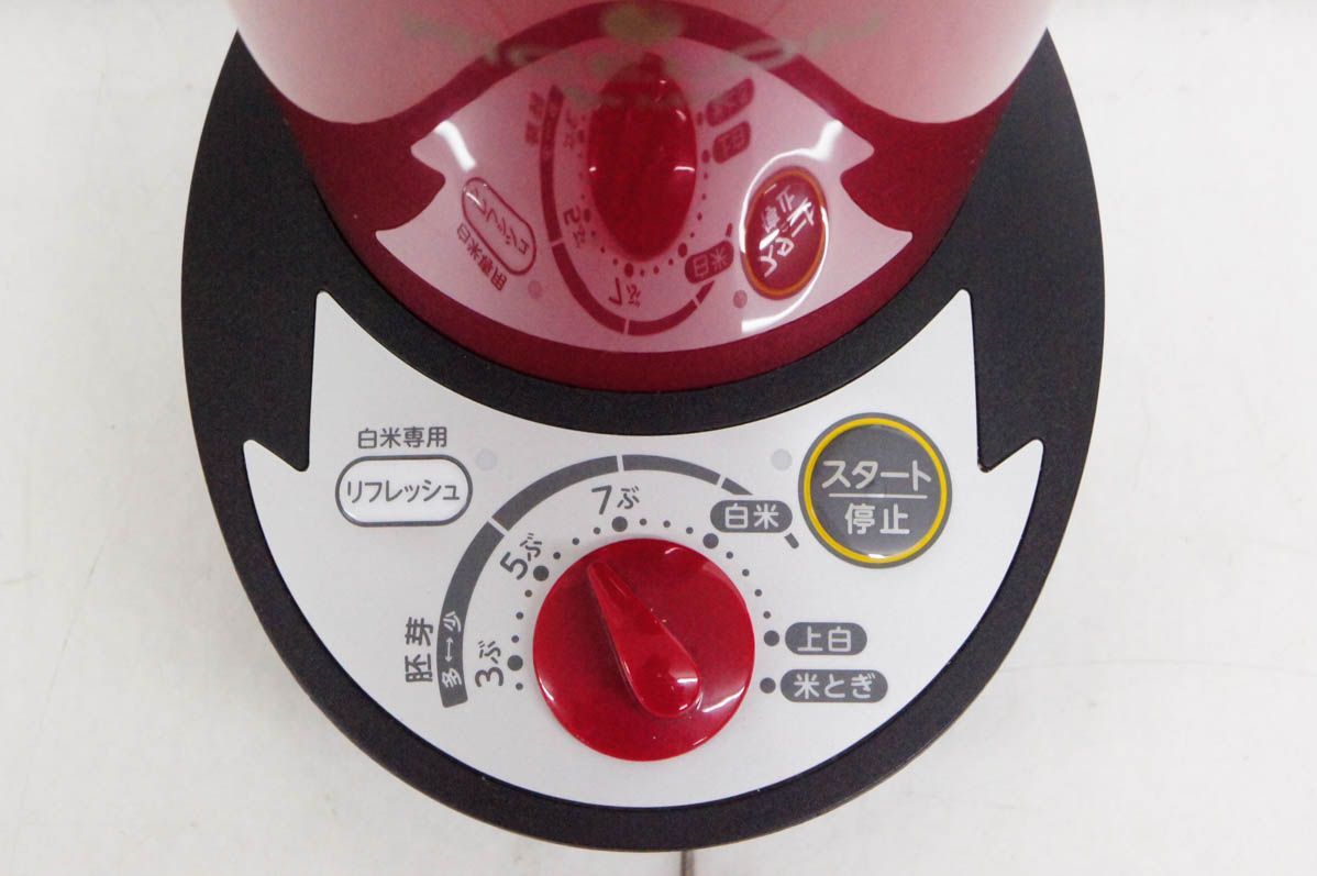 中古】エムケー精工 小型精米機 RICELON ライスホワイト 0.5～2合 SM