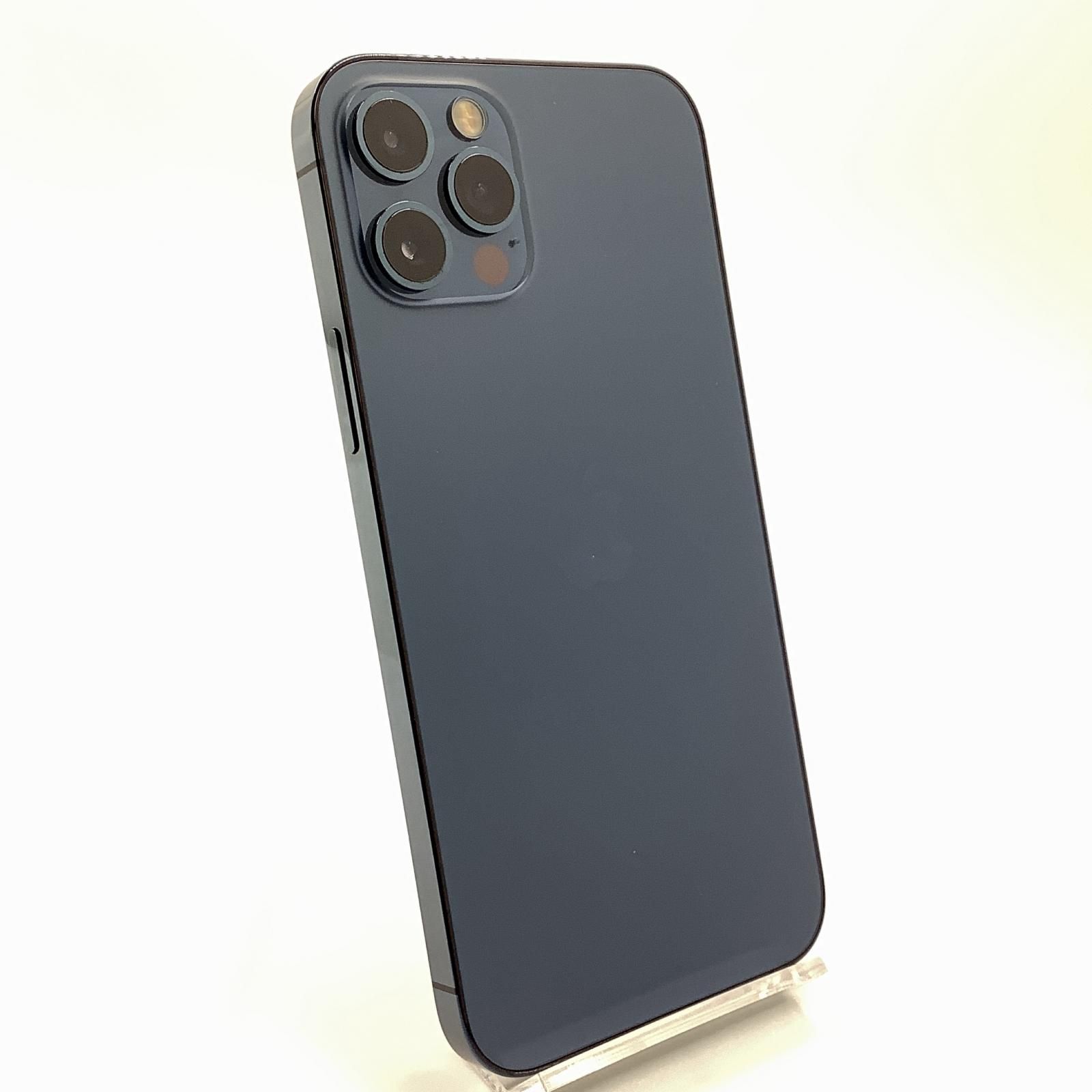 【全額返金保証】【最速発送】Apple iPhone 12 Pro 256GB パシフィックブルー SIMフリー 動作確認済 86% 白ロム
