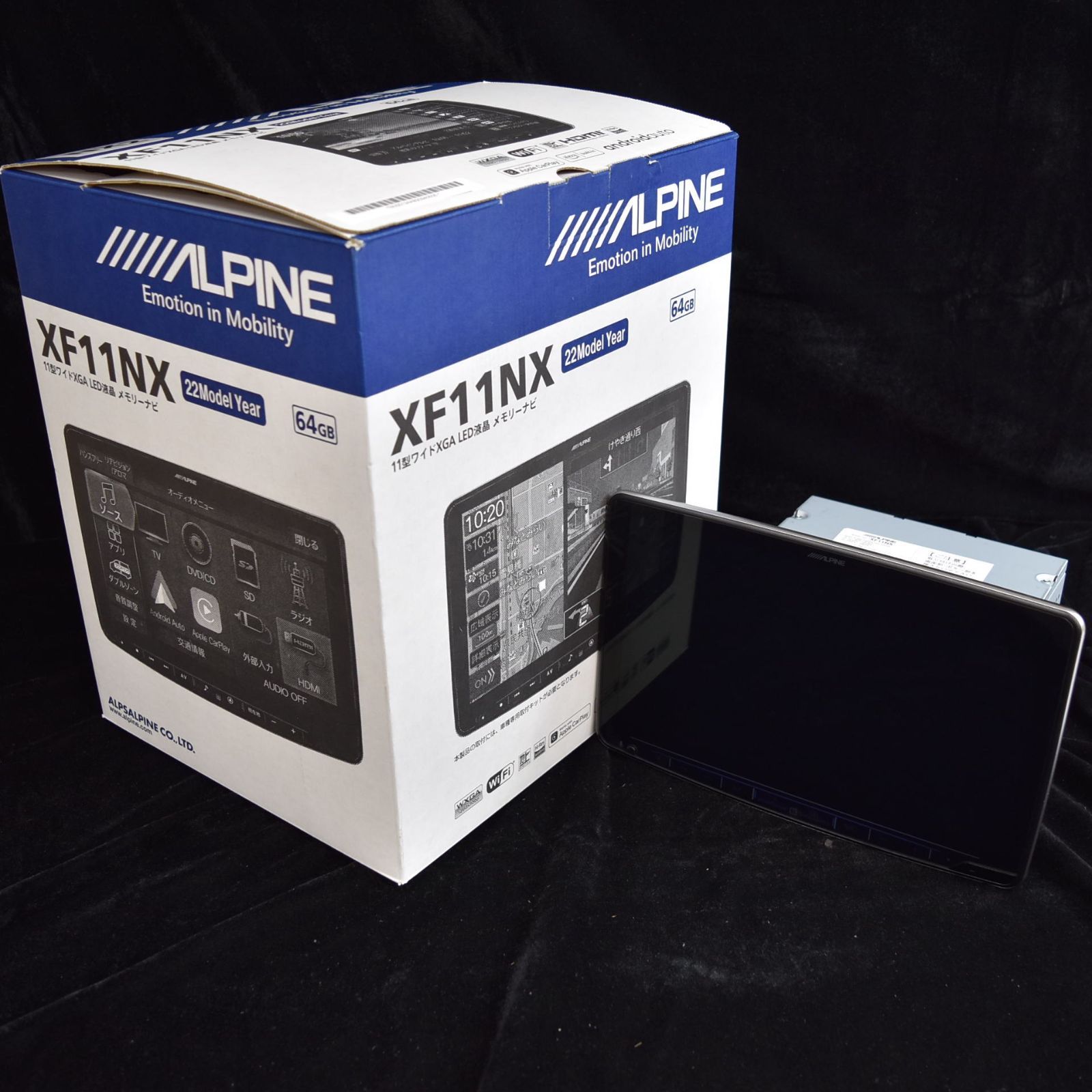 ALPINE 11型カーナビ フローティングビッグX11 XF11NX2 アルパイン 2025年モデル” ディスプレイ品