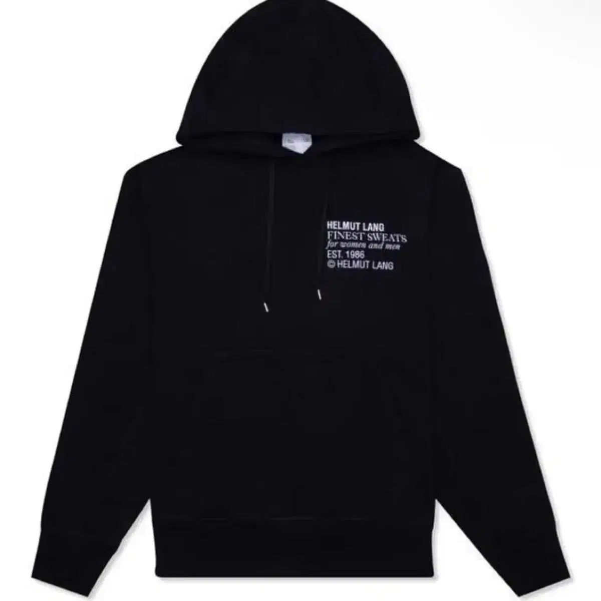 Helmut Lang(ヘルムート・ラング) 最高級品 ロゴ 刺繡 フード