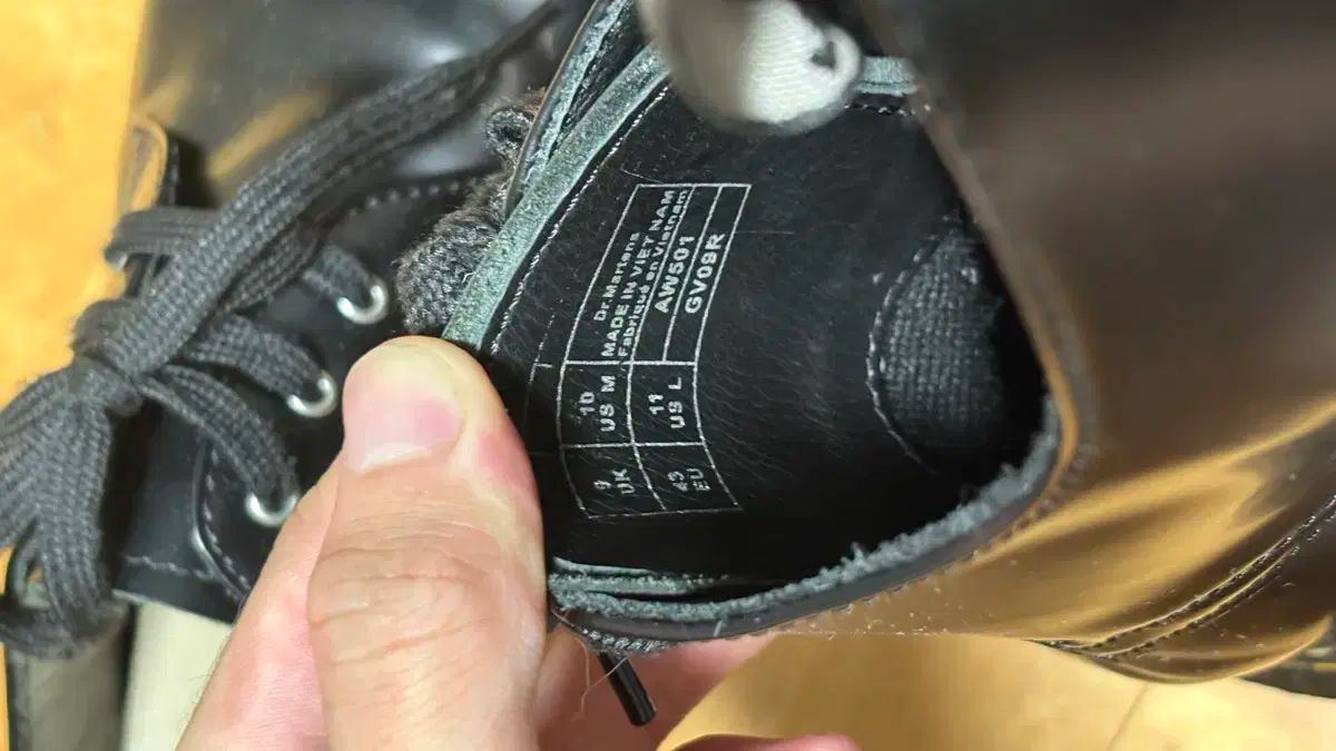 リックオウエンスxドクターマーチン 1461