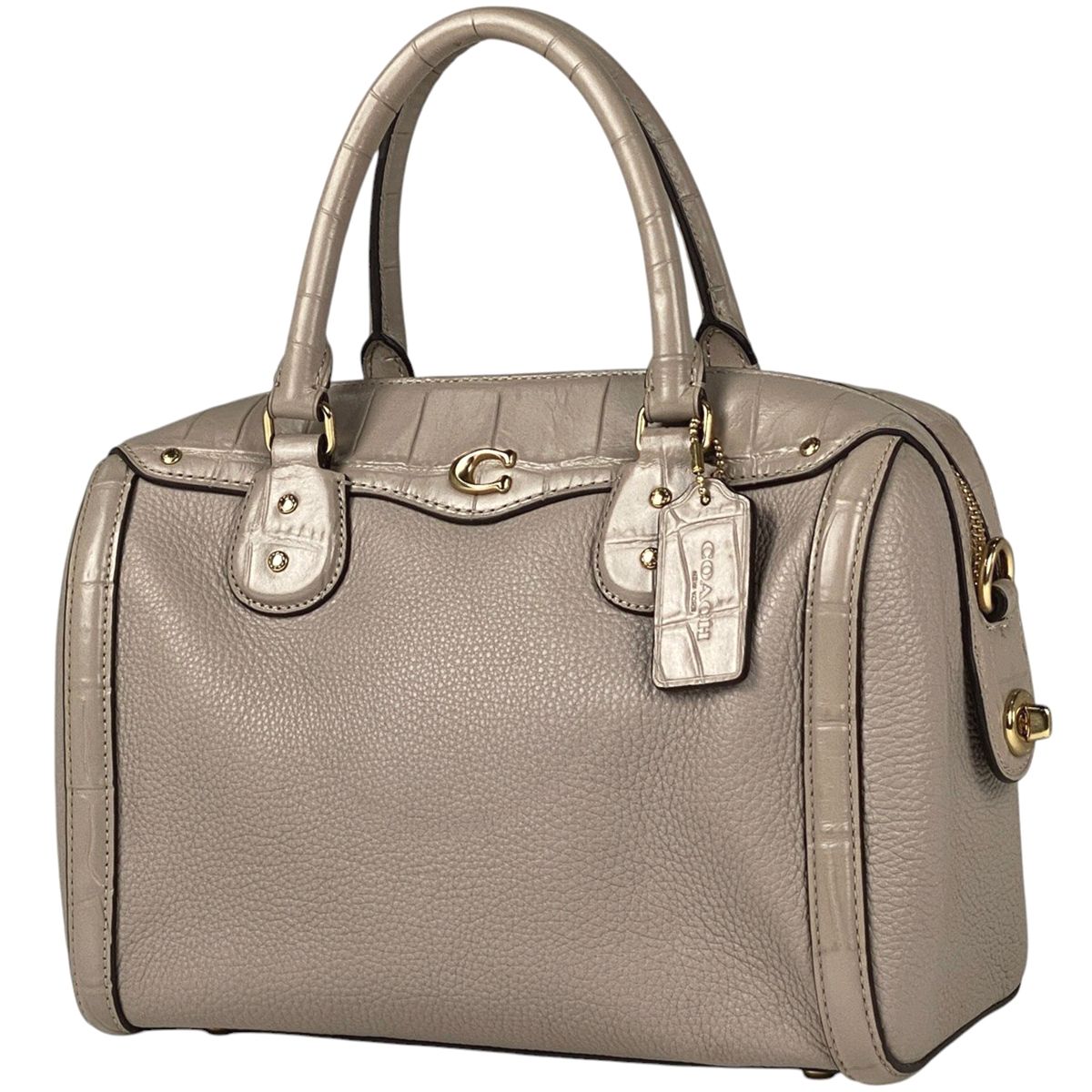 在庫一掃】 コーチ COACH ロゴ ハンドバッグ 2WAY ショルダーバッグ 