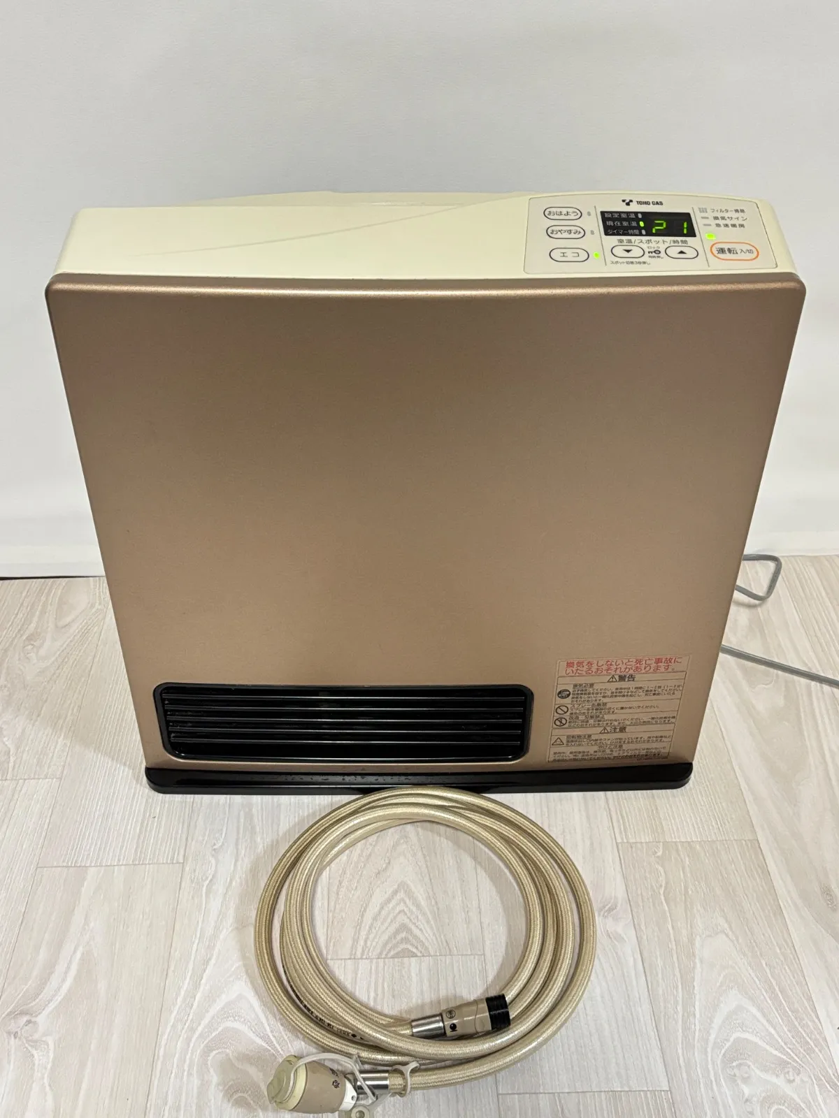 Rinnai リンナイ ガスファンヒーター RC-S4001E 都市ガス 12A 13A TOHO GAS