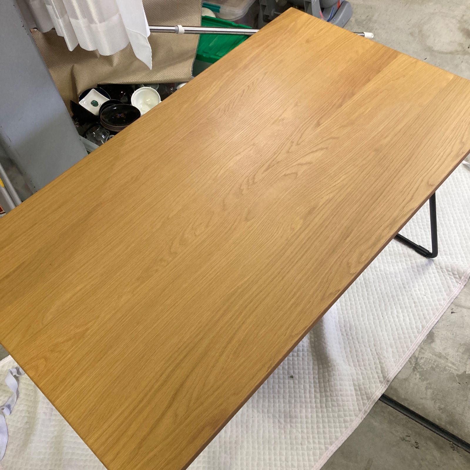無印 木製折りたたみテーブル