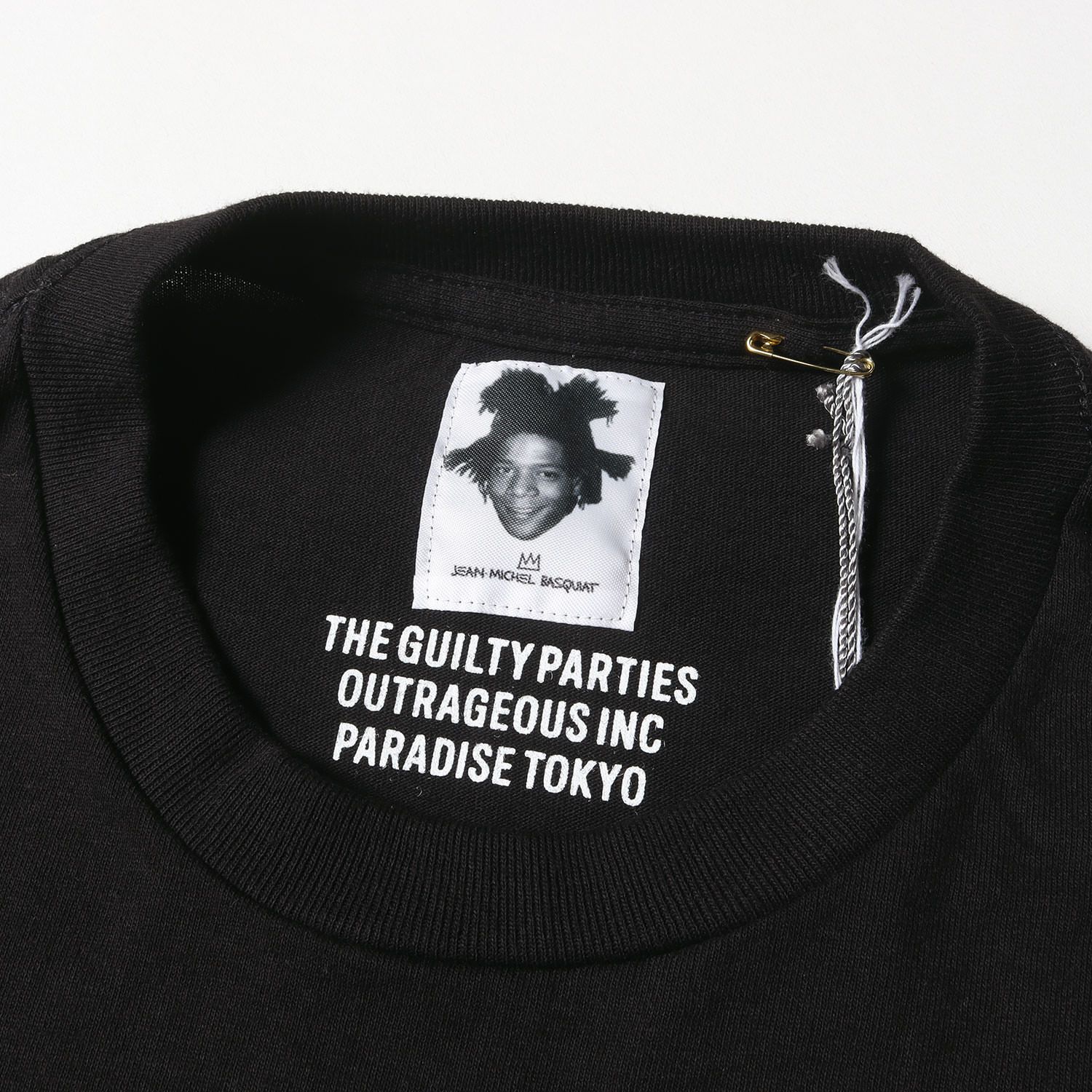 在庫わずか★【WACKO MARIA】JEAN-MICHEL BASQUIAT Tシャツ WACKO MARIA/ワコマリア/JEAN-MICHEL BASQUIAT / CREW NECK T