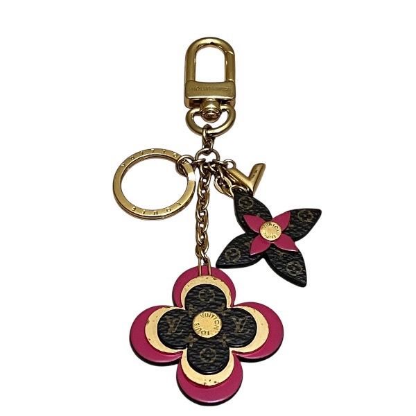 未使用級 MUVEIL ミュベール グランマチャーム キーホルダー ブローチ