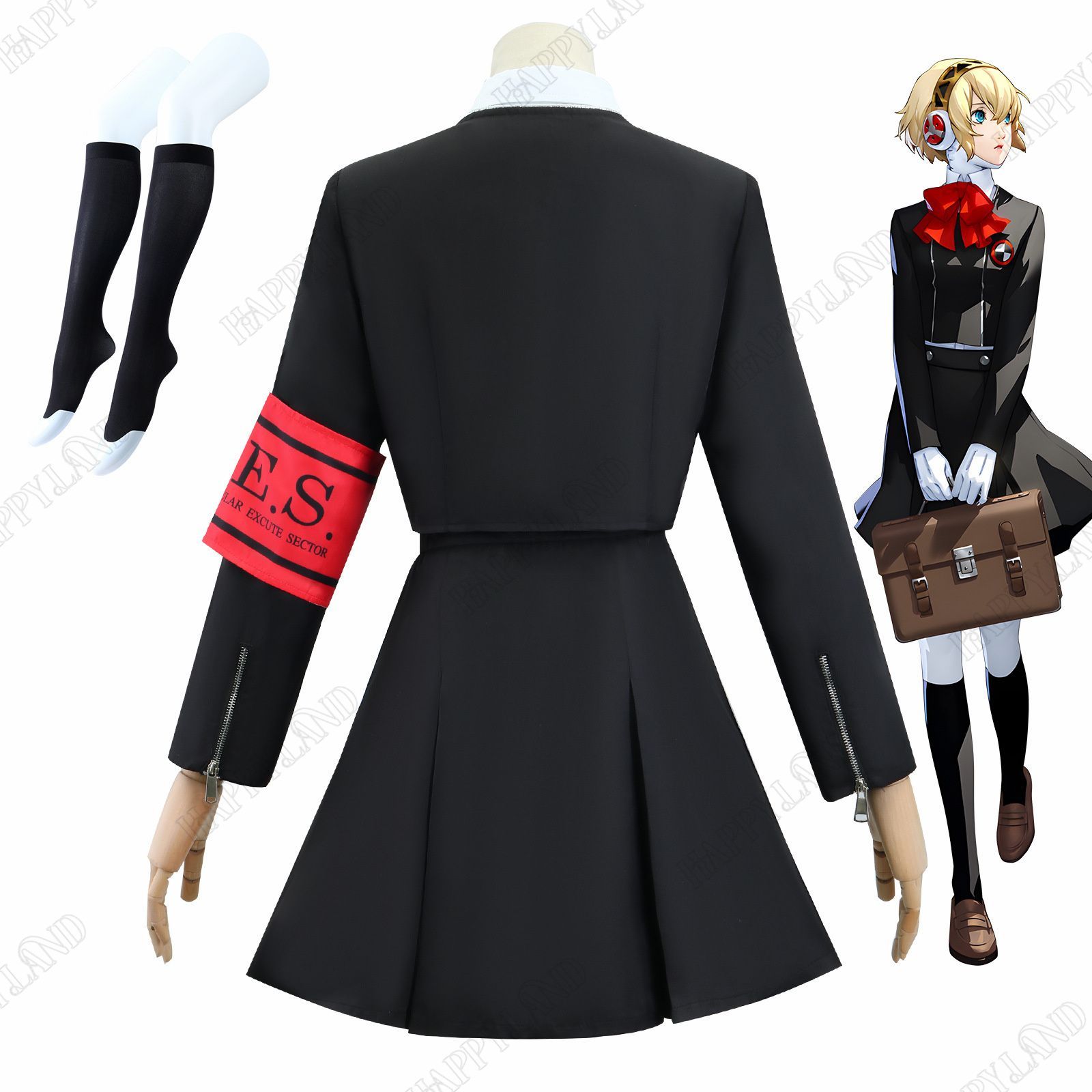 ペルソナ5 アイギス コスプレ衣装 ヒロイン Aigis コスプレ衣装 コスチューム ハロウィン クリスマス 制服 大人 子供 cosplay イベント