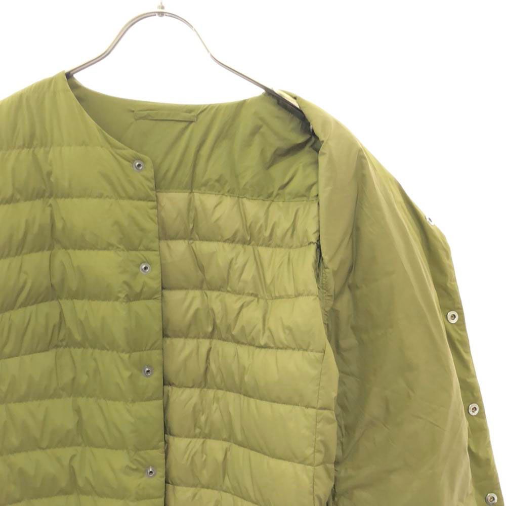 ヘリーハンセン ノーカラー ダウンコート WL カーキ HELLY HANSEN 