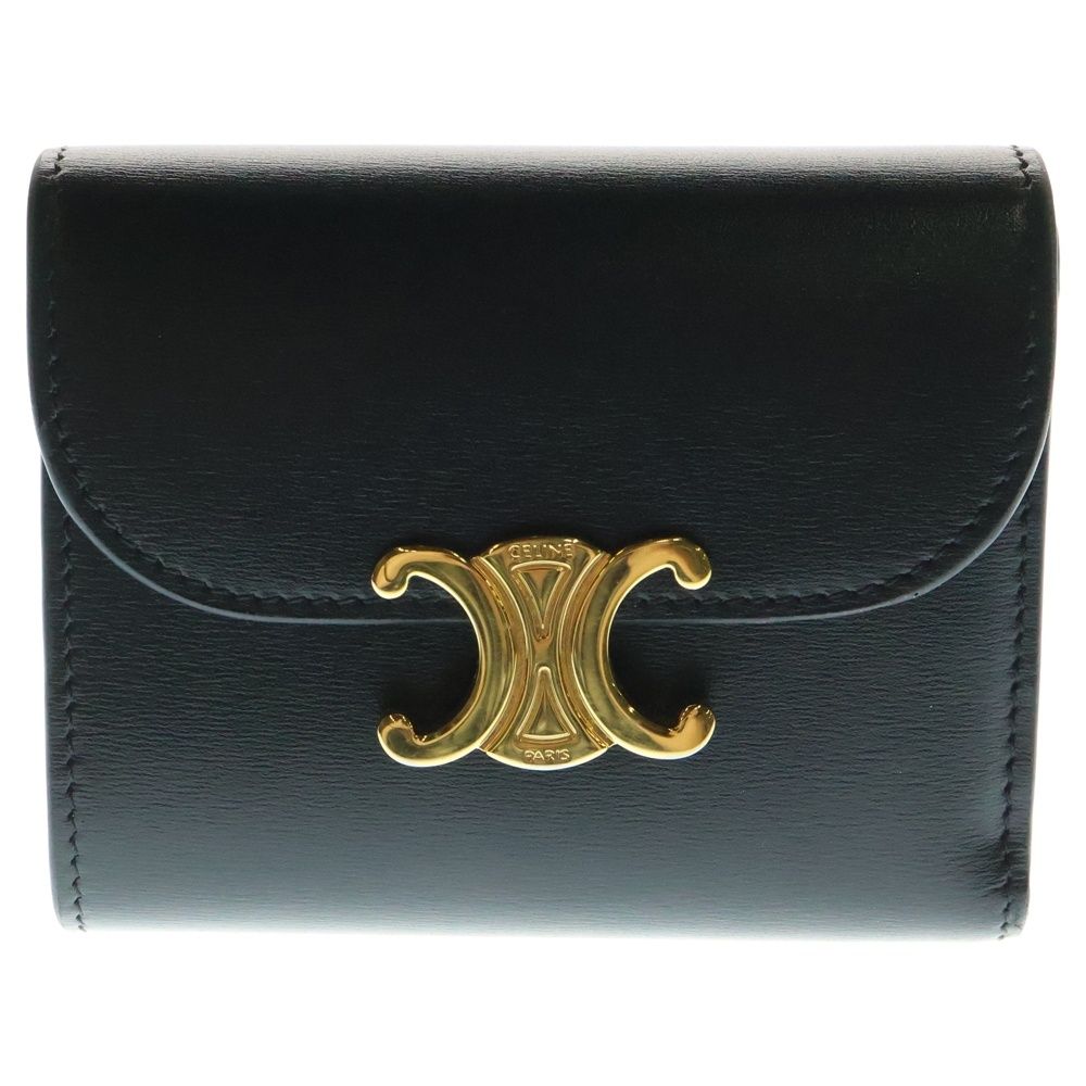 CELINE (セリーヌ) トリオンフ 三つ折り財布 コンパクト