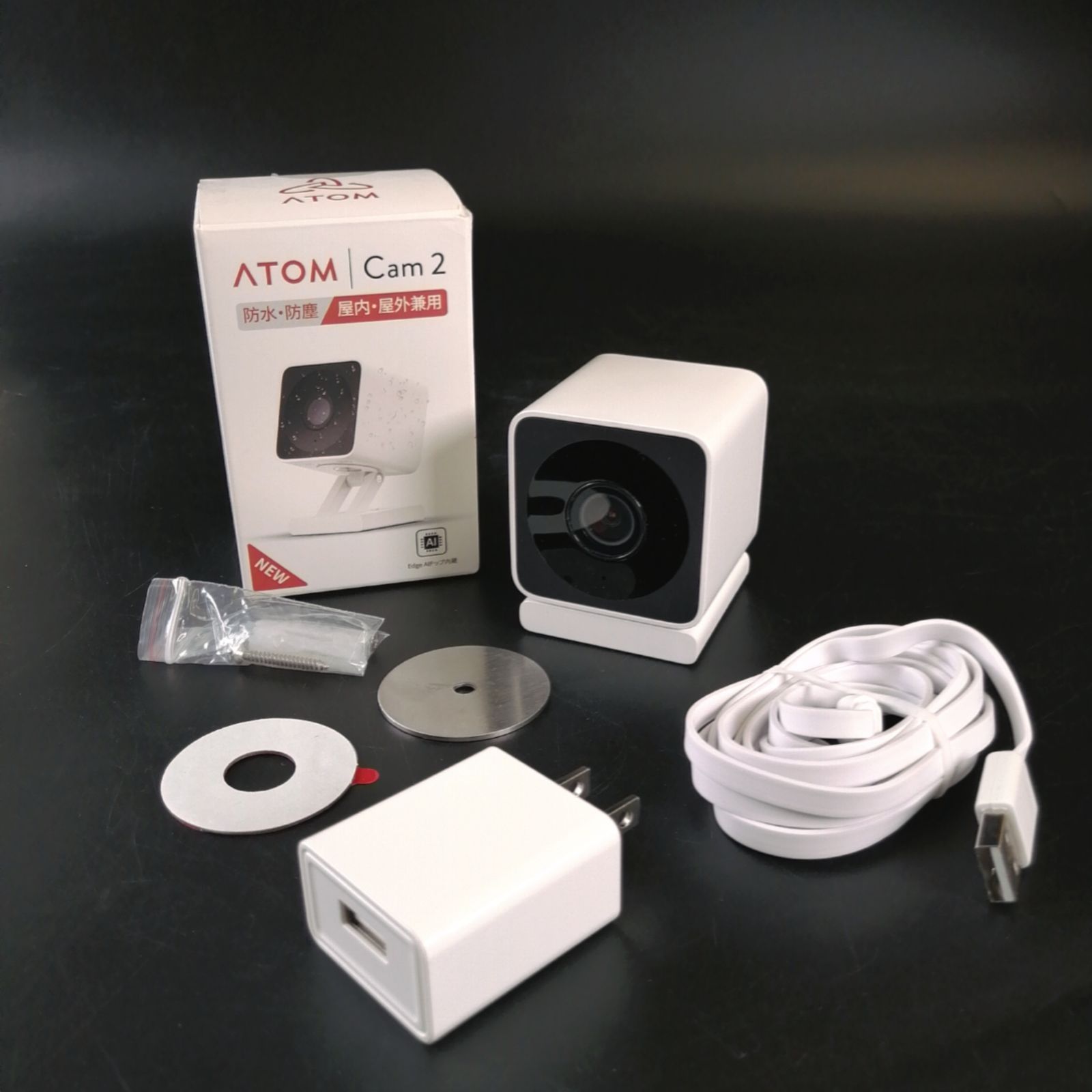 ATOM Cam2 ネットワークカメラ 屋内・屋外兼用 - その他