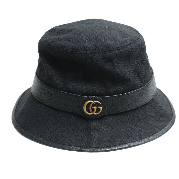 美品】GUCCI グッチオリジナルG G キャンバス バケットハット