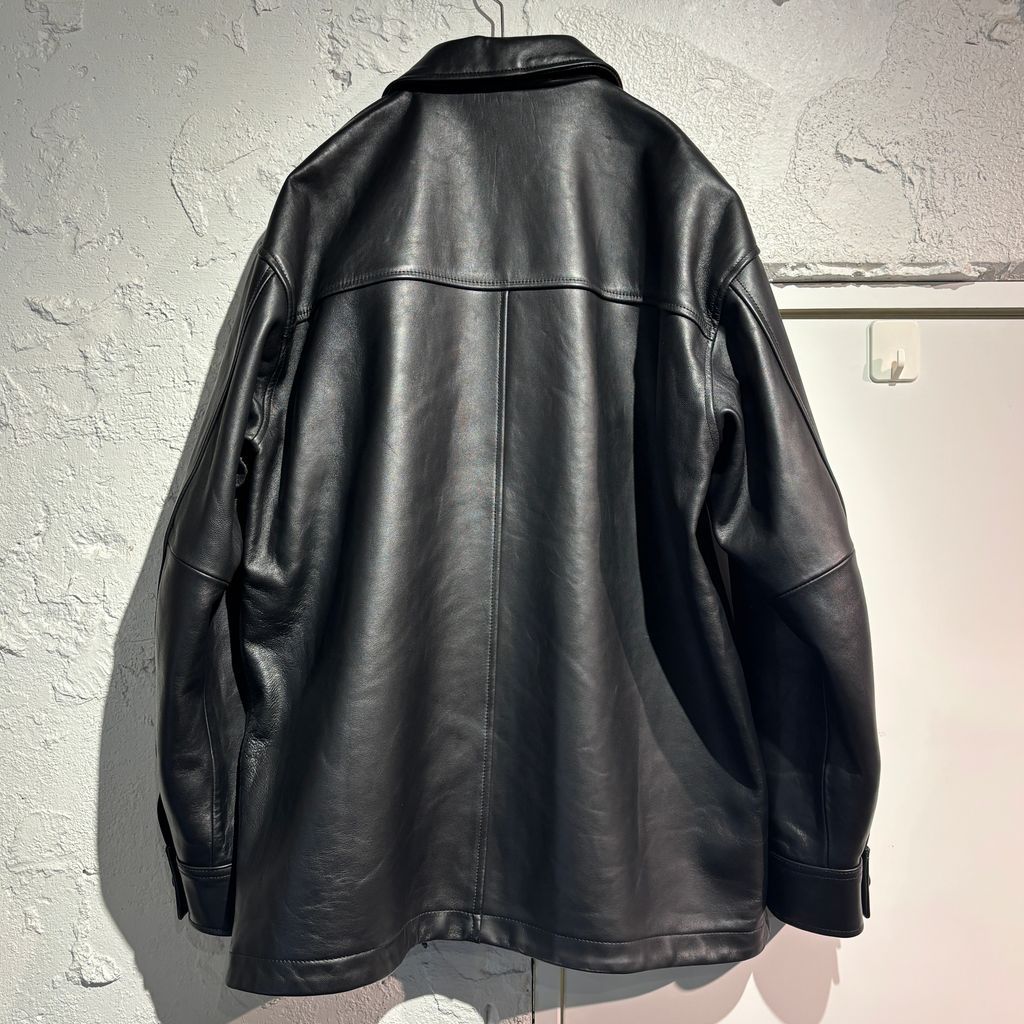 SCHOTT × UNRTED ARROWS別注 カウレザーカーコート USA製 別注
