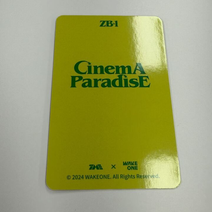 ZB1 CINEMA PARADISE デジパ ジャンハオ 直筆サインセット ZB1 CINEMA PARADISE デジパ ジャンハオ 直筆サインセット
