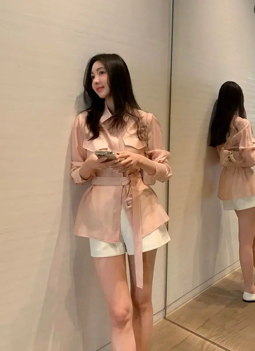 LAPLA シアーブラウス lapla