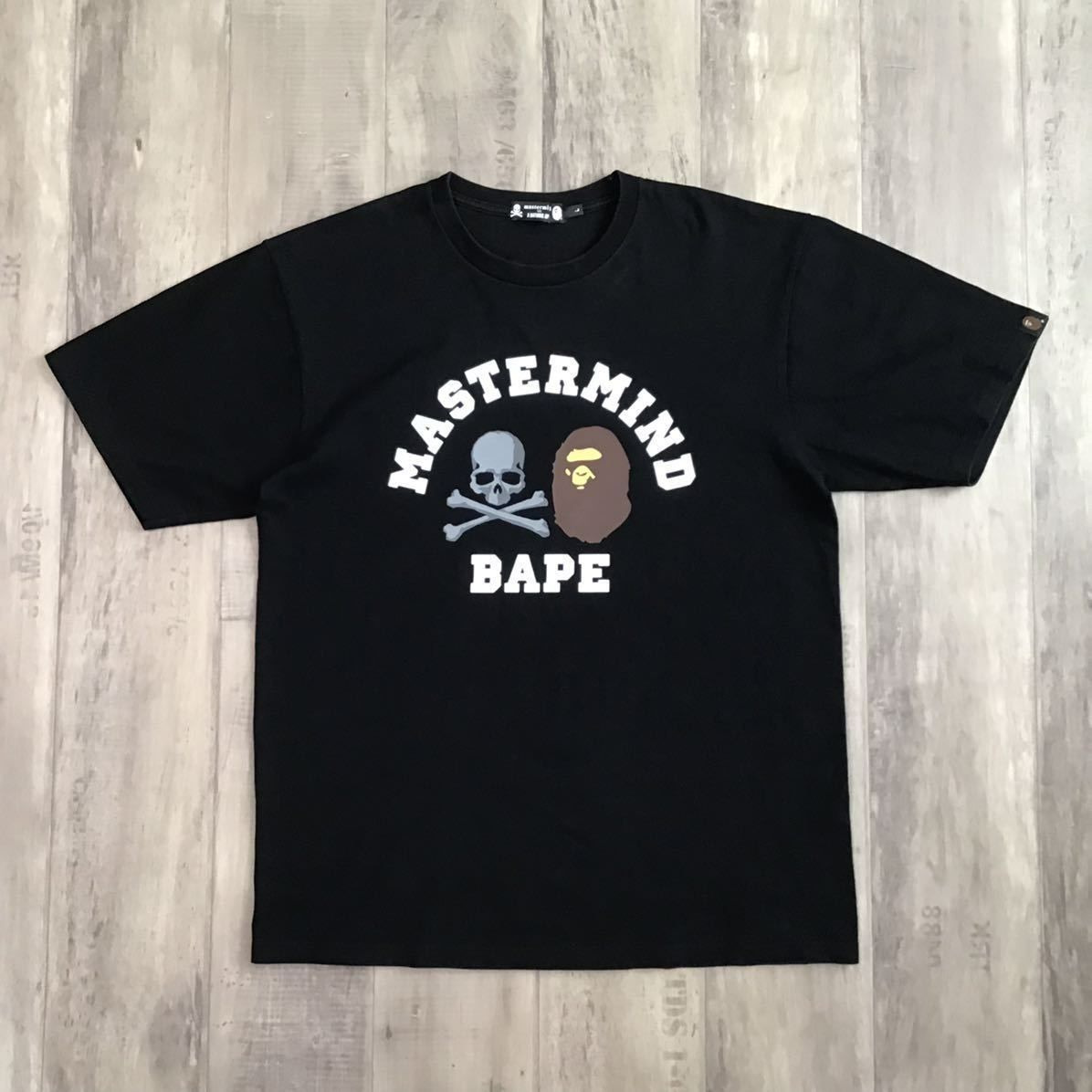 mastermind VS BAPE tee サイズL