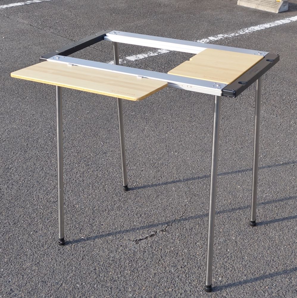 スノーピーク IGTフレーム＋400脚セット ウォールナット天板 純正収納