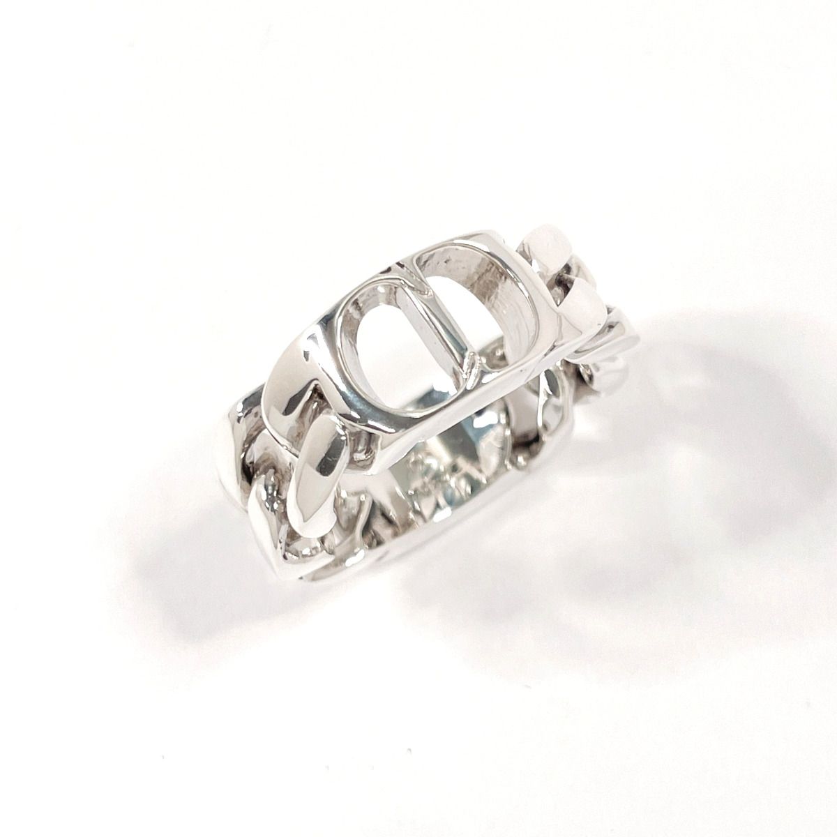 ディオール リング 指輪 CD Icon チェーンリンク シルバー