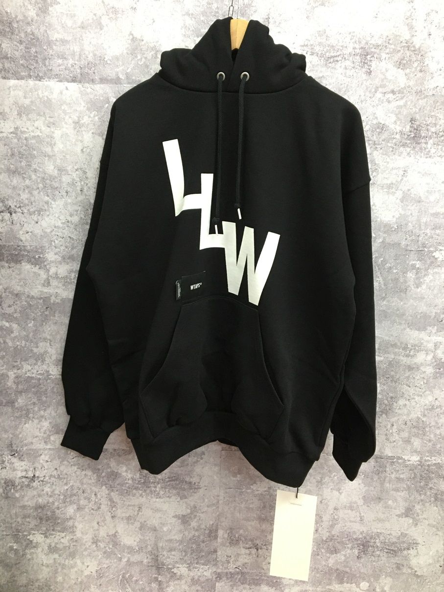 WTAPS LLW HOODY COTTON ダブルタップス パーカー 23AW ブラック【3567 ...