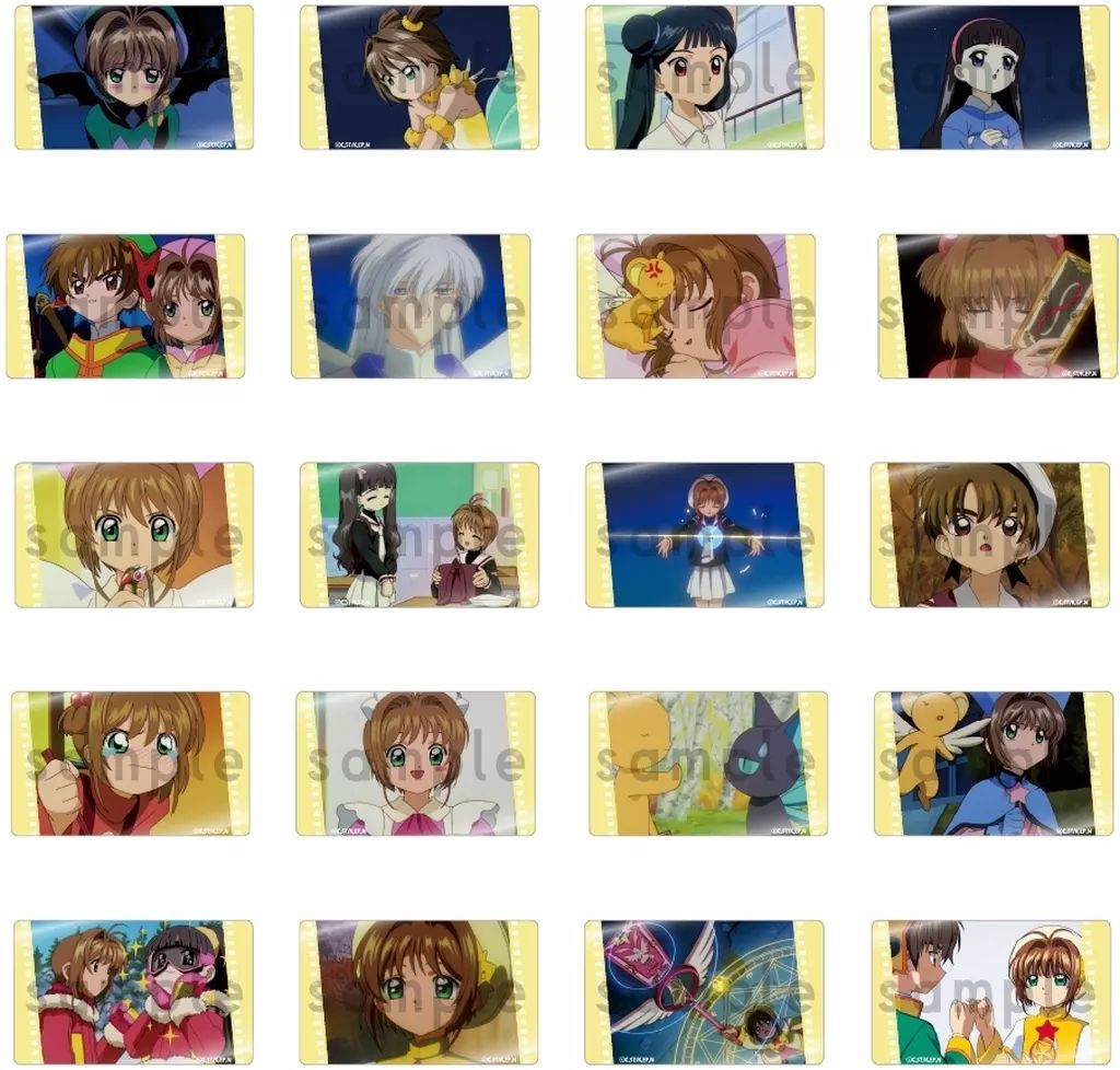 カードキャプターさくら キャラクターカードコレクション ブロマイド 3枚セット カードキャプターさくら キャラクターカードコレクション ブロマイド 3