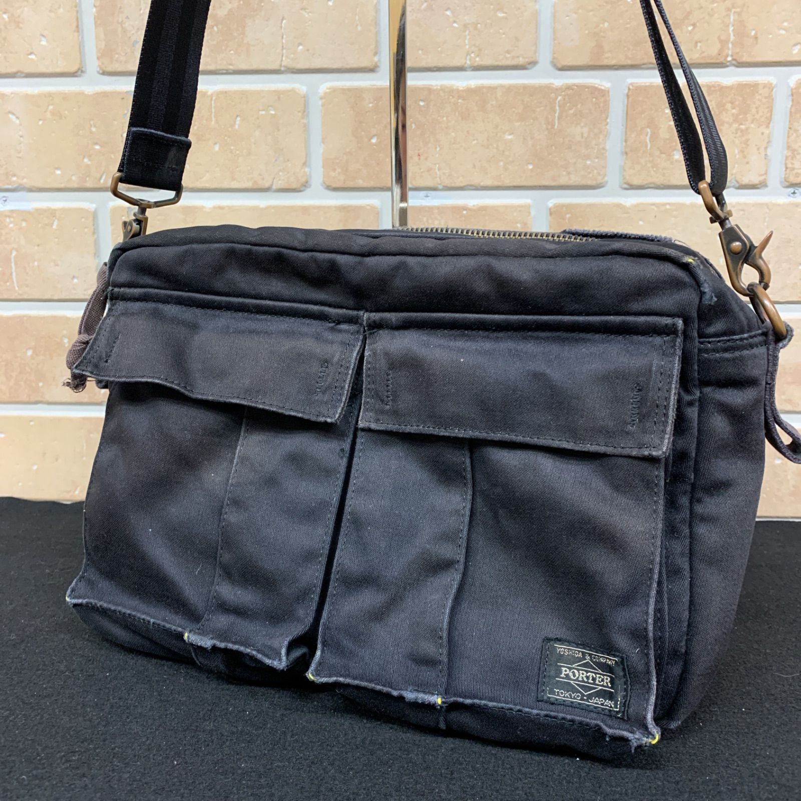 PORTER ショルダーバッグ ブラック 45 PORTER ポーター ショルダーバッグ ブラック - メルカリ