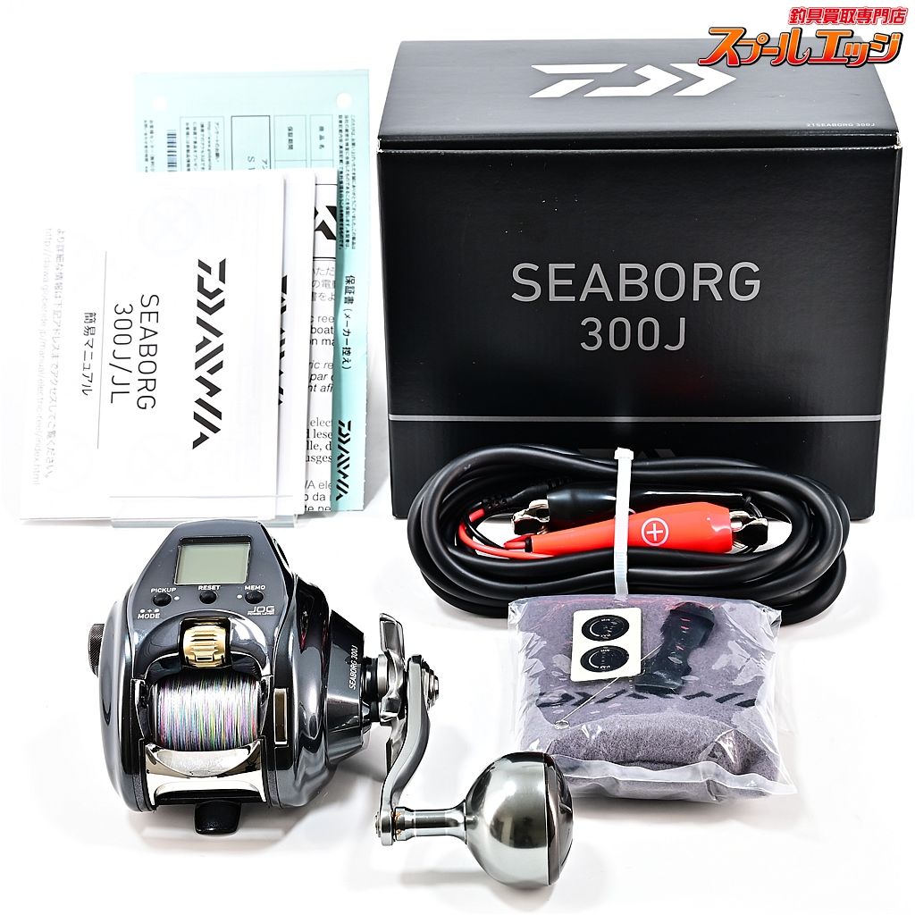 ダイワ 21シーボーグ 300J 使用距離86.4km 使用159時間 DAIWA SEABORG m40428