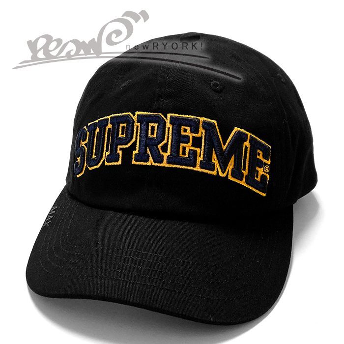 送料無料 メンズ キャップ ブラック Supreme シュプリーム Difference 6-Panel SS24H100 シュプリームディファレンス6パネルキャップ se1254r