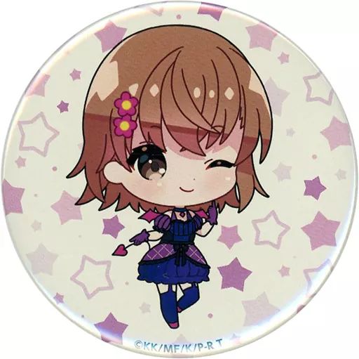 中古】バッジ・ピンズ 御坂美琴(悪魔) 75mm缶バッジ 「くじ引き