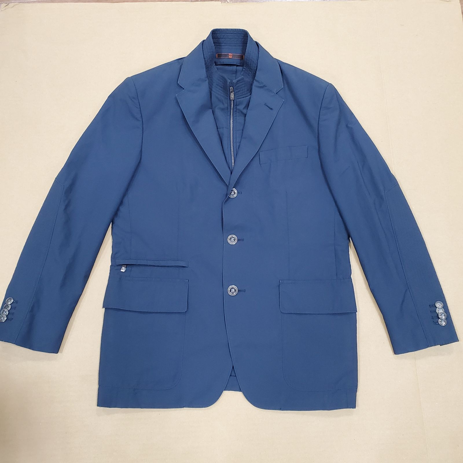 激安挑戦！！ Corneliani ネイビー テーラードジャケット コルネリアーニ ジャケット・アウター