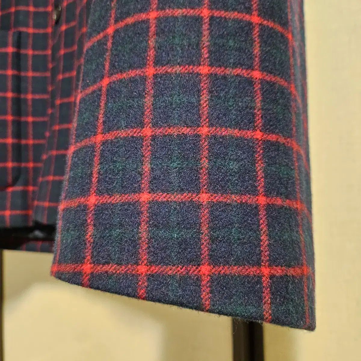 GUCCI ウール チェック柄 ジャケット GUCCI - GUCCI グッチ 22SS TIGER QUILTED CHECK JACKET グッチ