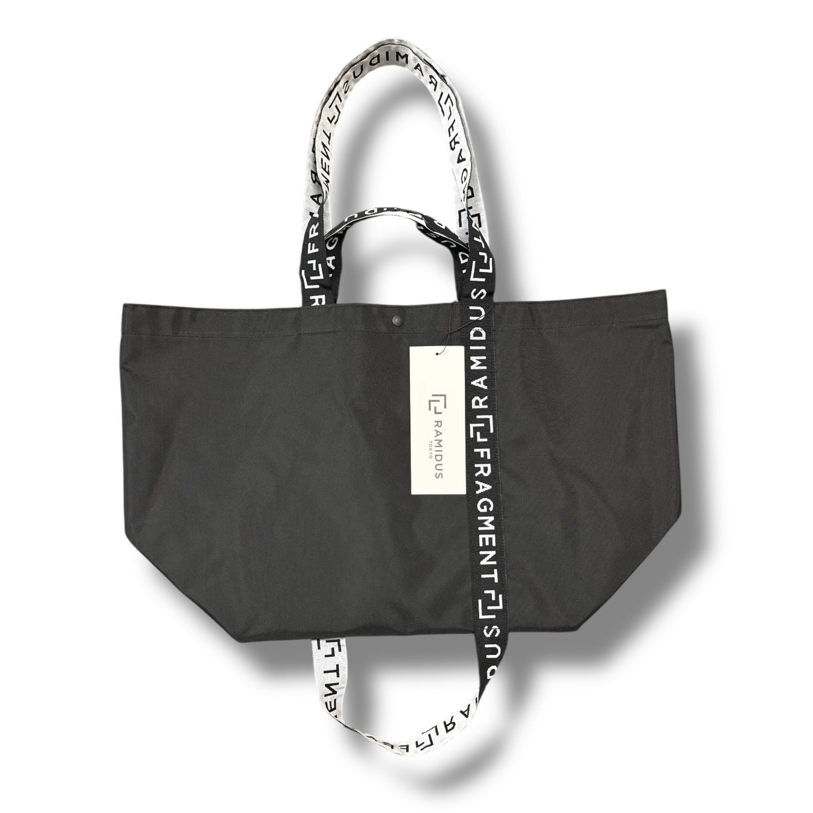 参考上代13200円 未使用品 fragment design × RAMIDUS SQUARE TOTE BAG 