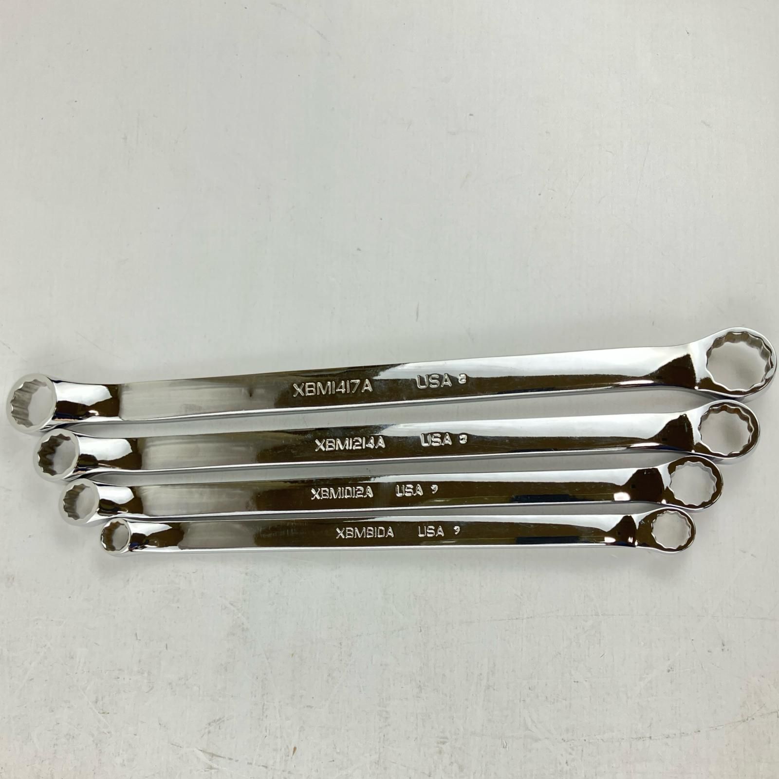 ЗЗSnap-on スナップオン オフセットメガネレンチ 4本組 本体のみ