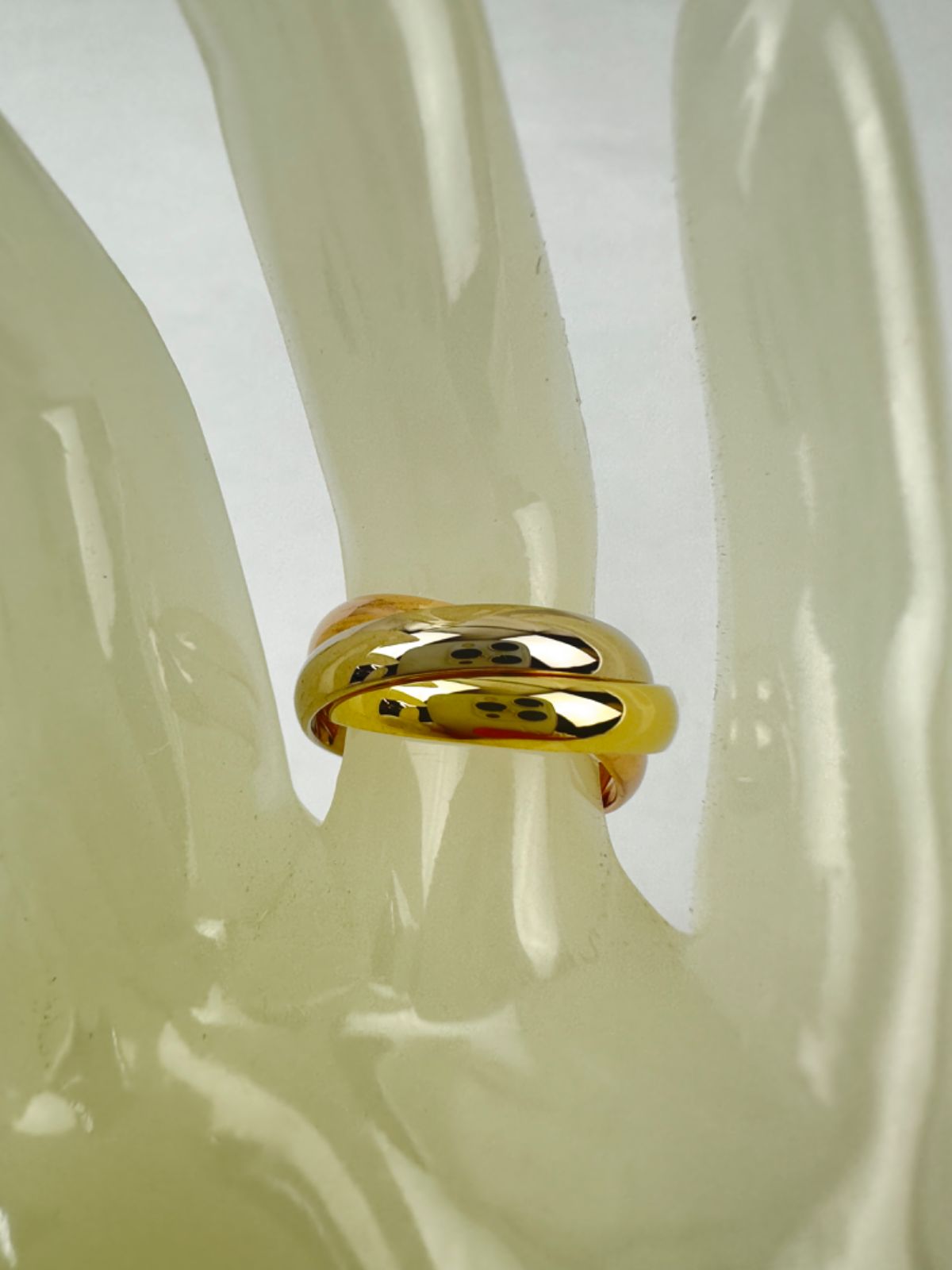 Cartier 【カルティエ】トリニティリング 3連リング 750（K18