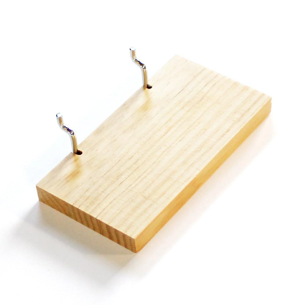 MKE 組立不要で簡単取付!! 有孔ボード用ミニシェルフ (幅15cm)