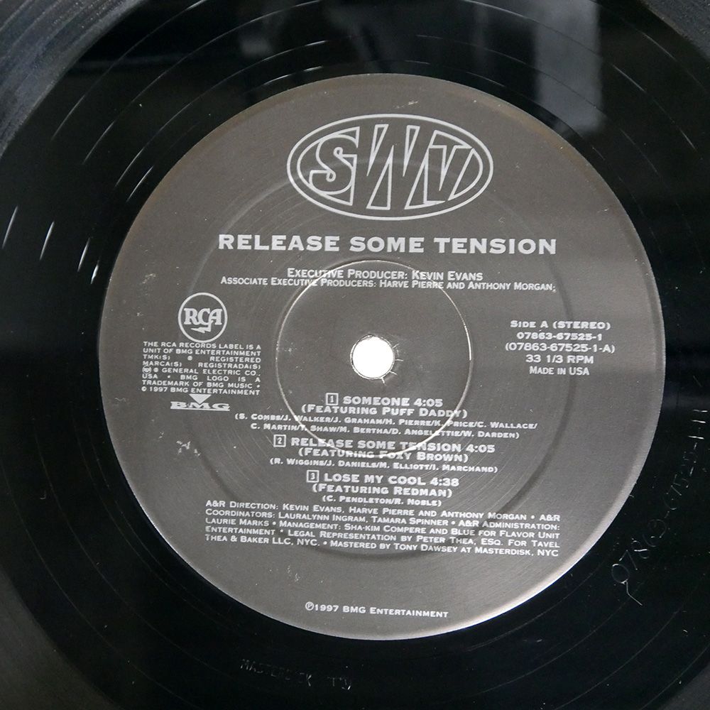 US盤 SWV/RELEASE SOME TENSION/RCA 7863675251 LP - メルカリ