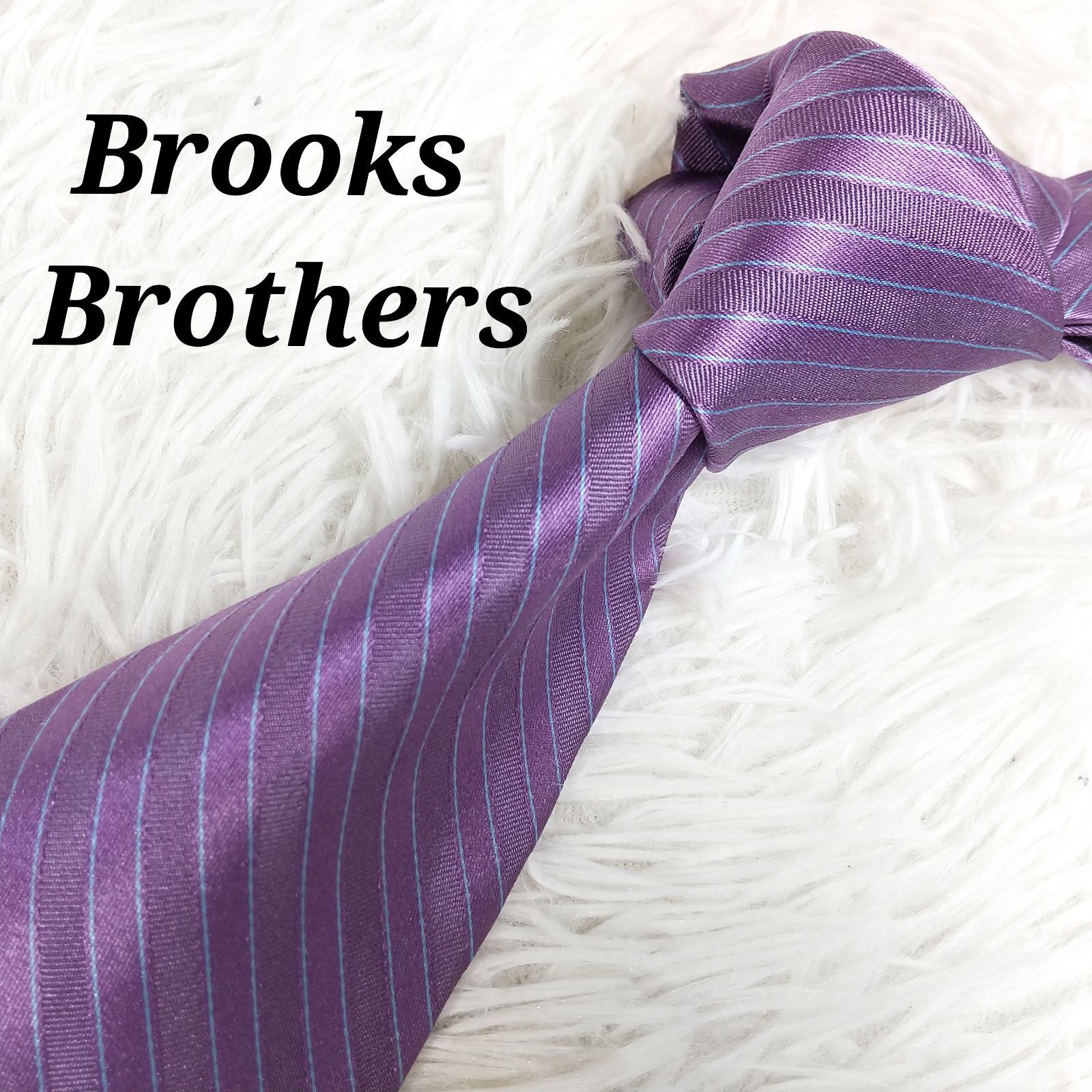 Brooks Brothers ブルックスブラザーズ シルク 折り柄 ネクタイ